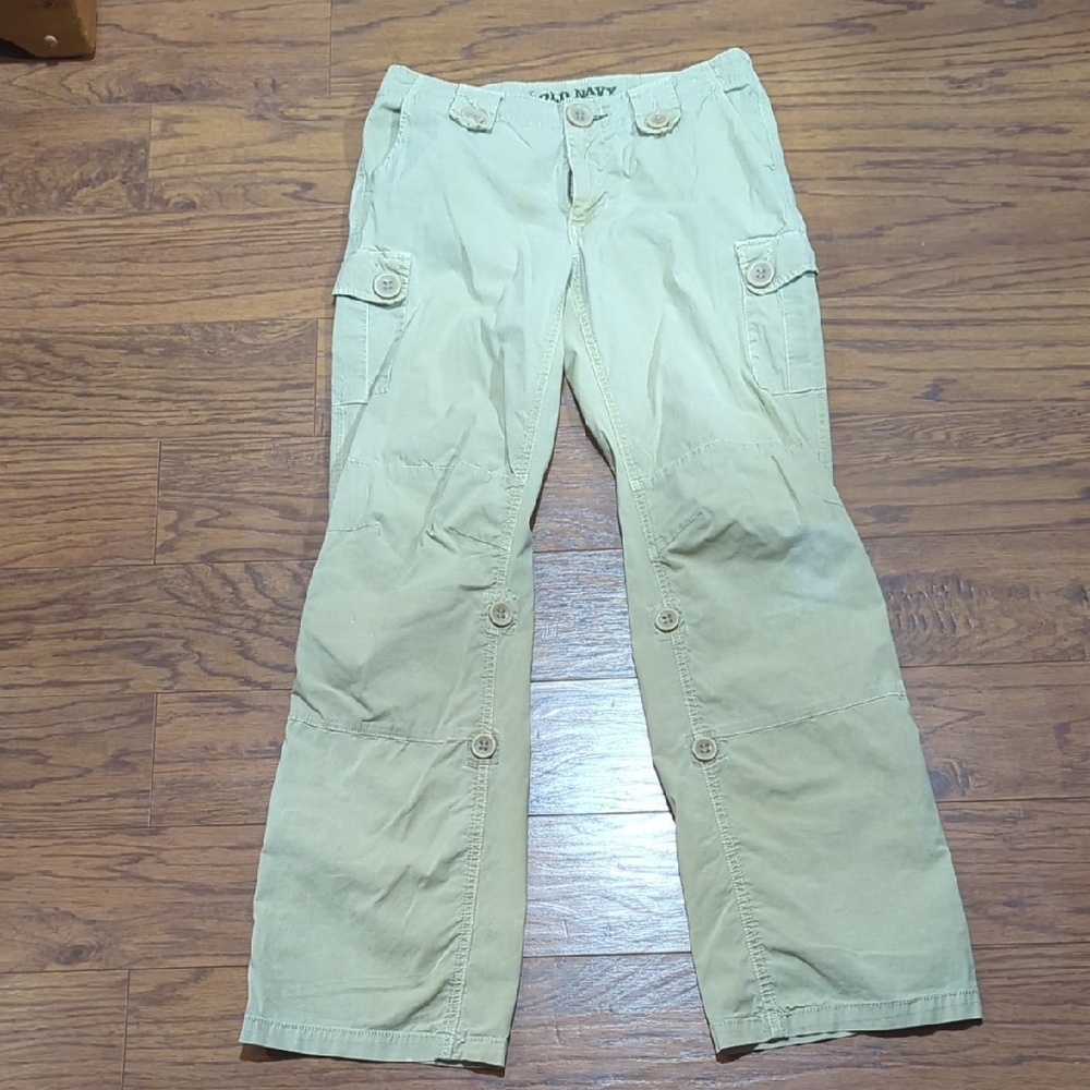 Old Navy Light Khaki Cargo Pants